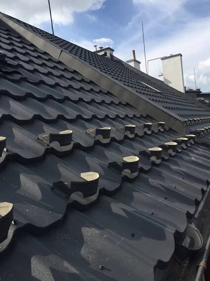 Roofman - Střechy a stavby na klíč| Rekonstrukce střech (3 v 1) řadových RD v Olomouci, krytina BudMat
