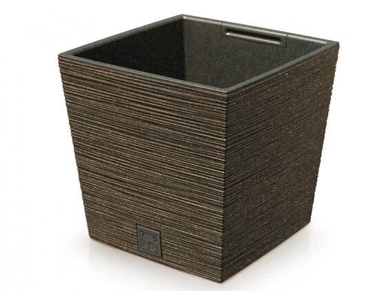 Prosperplast Květináč FURU SQUARE LOW ECO WOOD 24cm kávový 5 ks - Heureka.cz