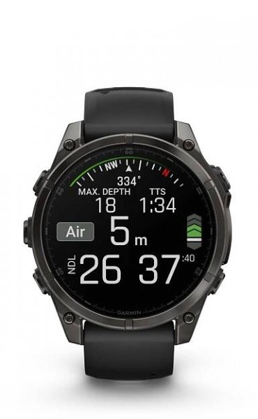 Garmin Fenix 8 Amoled Sapphire 51 mm  Carbon Grey DLC