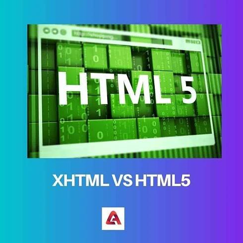 XHTML vs HTML5: Rozdíl a srovnání