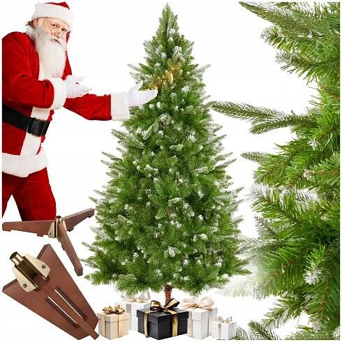 Umělý vánoční stromek Blitzen, 180 cm, vstřikované jehly