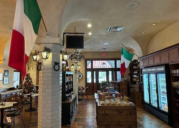 Interior shot of Sal's Market Deli