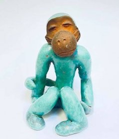 Keramický opičák, Walter Boss - Starožitnosti