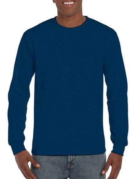Gildan pánské triko s dlouhým rukávem GH400 Sport Dark Navy od 298 Kč - Heureka.cz