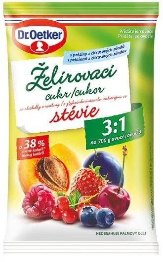 Dr. Oetker Želírovací cukr se stévií 3:1 250 g od 47 Kč
