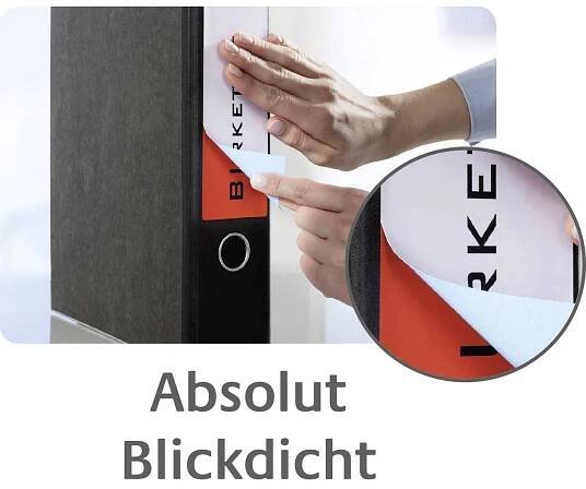 Avery-Zweckform štítky složek L6060-10 34 x 192 mm papír bílá trvalé 80 ks : Půhy.cz