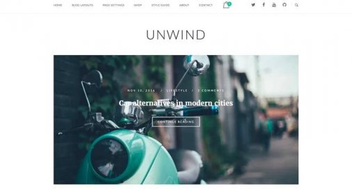 Unwind - SiteOrigin