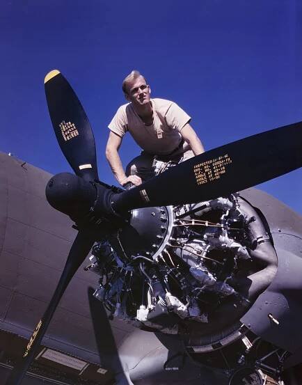 C-47 engine