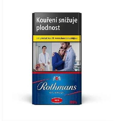 Rothmans of London Red 100´s (151,-)