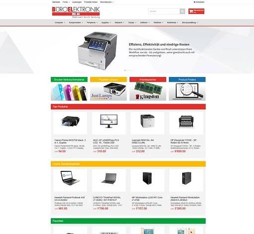 Concerto WebShop BEL AG