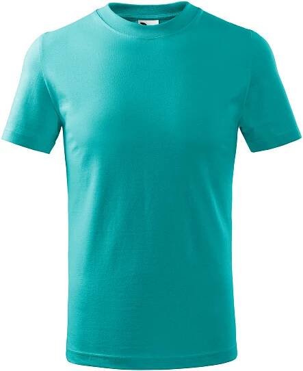 Dětské tričko Malfini Basic emerald