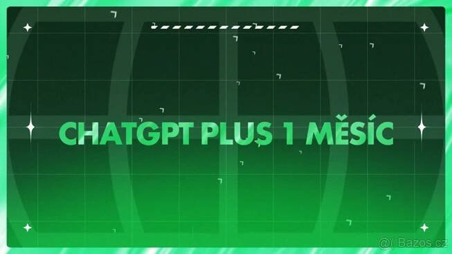 ✅ ChatGPT Plus - 1 měsíc