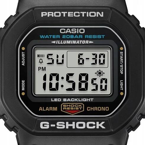 Hodinky na přijímání Casio G-SHOCK DW-5600UE Gwar.3+3L ZIBI + GRAVÍROVÁNÍ Druh digitální
