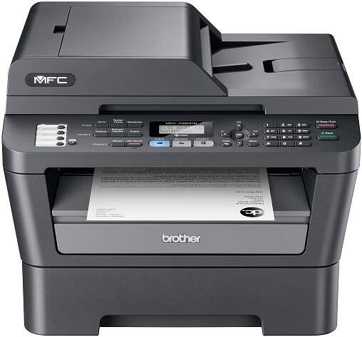 Tiskárna multifunkční Brother MFC-7460DN (MFC7460DN) černá