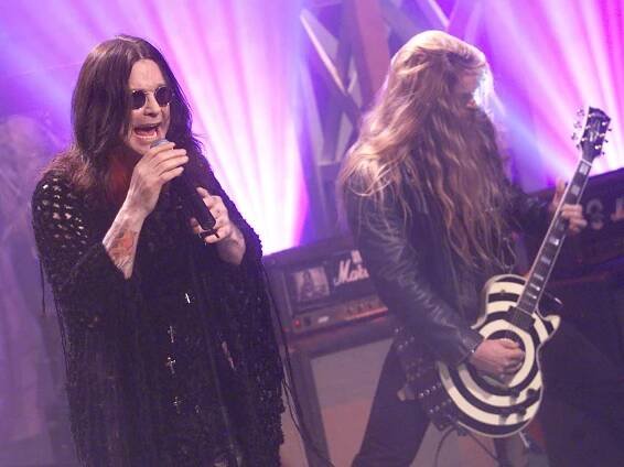 [L-R] Ozzy Osbourne and Zakk Wylde
