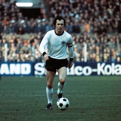 Beckenbauer won the World Cup in 1974 with West Germany