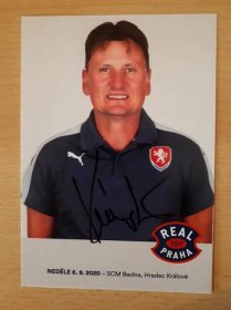 Kubík Luboš, fotbalista, fotografie s originálním autogramem - Ostatní sběratelské předměty