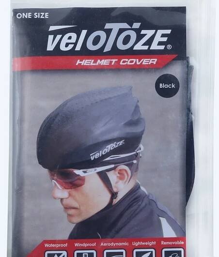 návlek na přilbu VELOTOZE latex, černý UNI