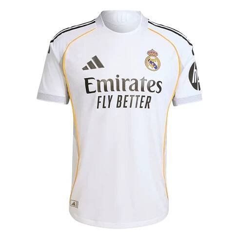 Real Madrid Home Authentic Jersey 2025/26