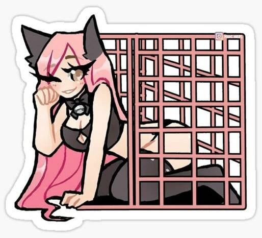 Item preview, caged kitty ♡ belle delphine designed and sold by knic-kers.