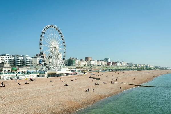 Brighton - turistické centrum jižní Anglie