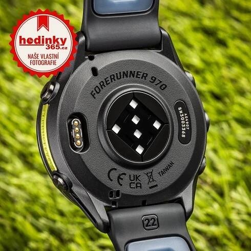 Garmin Forerunner 970 Carbon Grey DLC, Black | Hodinky-365.cz