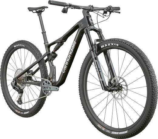 Celoodpružené horské kolo Cannondale Scalpel 29" Carbon 2 - jet black/raw carbon/mercury - Ski a Bike Centrum Radotín