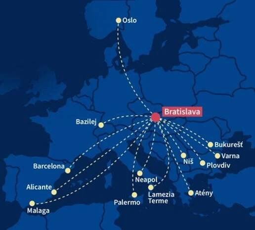Španielsko, Taliansko aj Nórsko: Wizz Air pridáva do Bratislavy až 12 nových liniek a 2 lietadlá (prehľad cien) | oPeniazoch.sk