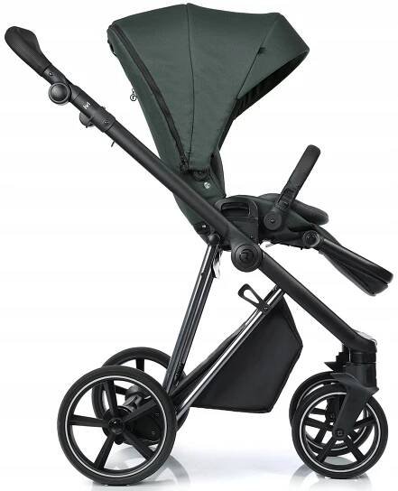 KOČÁREK ROAN IVI 2.0 AUTOSEDAČKA CYBEX ATON S2 ZÁKLADNA ONE 4v1 ADAPTÉRY BLACK FOREST Příslušenství v sadě adaptéry autosedačky pláštěnka matrace moskytiéra kryt na nožičky taška na kočárek držák na kelímek
