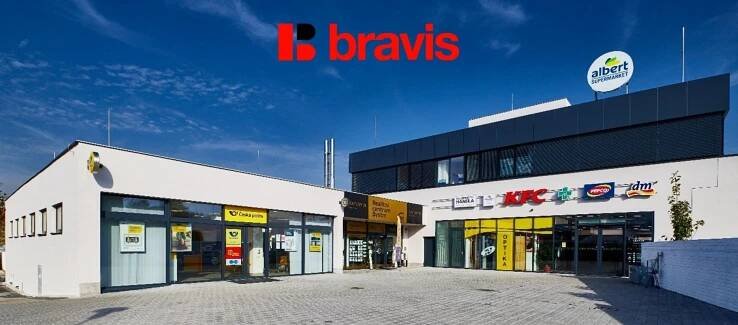 Pronájem obchodního prostoru v OC JAVOR, Brno-Bystrc, 119 m2 - BRAVIS REALITY, s.r.o.