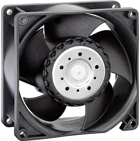 EBM Papst AC 8300 H axiální ventilátor, 230 V/AC, 80 m³/h, (d x š x v) 80 x 80 x 32 mm, 9204305004 : Půhy.cz