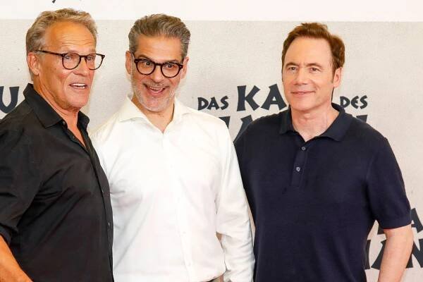 Christian Tramitz, Rick Kavanian und Michael Bully Herbig: Für den Film "Das Kanu des Manitu" zeigten sich die Schauspieler wieder vereint.