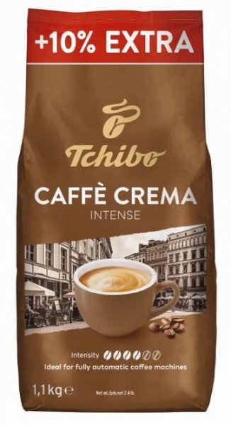 Tchibo Caffé Crema Intense 1,1 kg Káva zrnková Arabika