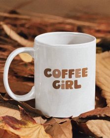 Coffee Girl Mug - Coffee Girl Aesthetic Mugs - Coffee Girl Aesthetic Mugs