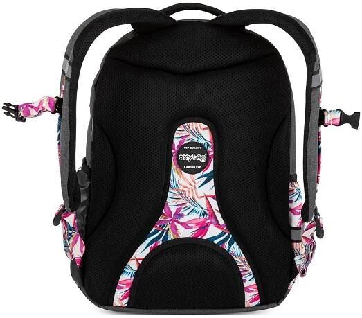 Studentský batoh OXY Style Flowers a klíčenka zdarma