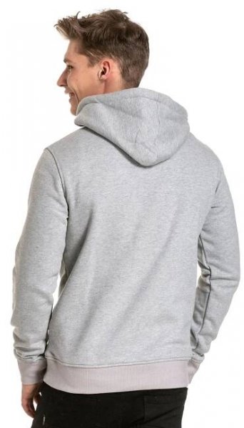 Pánská mikina Meatfly Repash Hoodie, Grey Heather | Meatfly