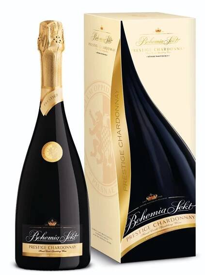 Bohemia Sekt Prestige Chardonnay brut dárková 0,75 l