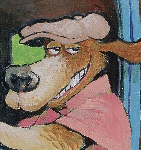 Mario Sanchez by Jeff MacNelly. Political cartoonist, Shoe, Fine Art Prints & Paintings.