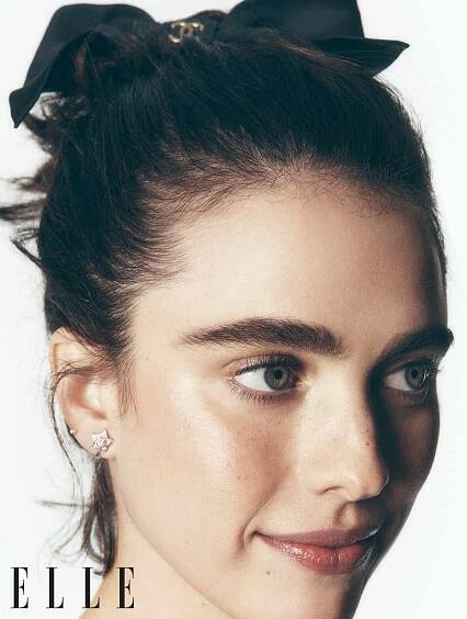 Margaret Qualley on the cover of ELLE UK