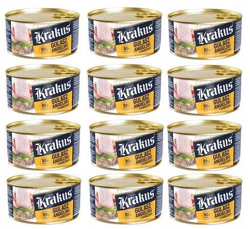Anglický kuřecí guláš Krakus 300 g NOVINKA