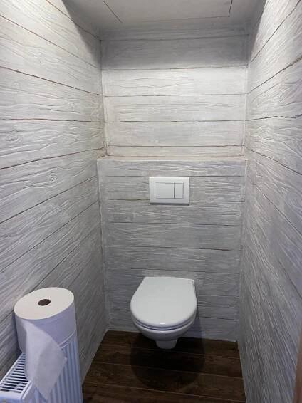Koupelna v ubytování Apartmány v Podzámčí v blízkosti zámku Blatná
