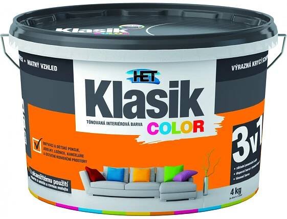 Het Color Klasik 4 kg oranž pastelový 0747