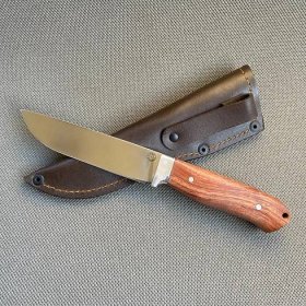 Ruský lovecky nůž, ocel Ch12MF (D2), továrna Okské nože