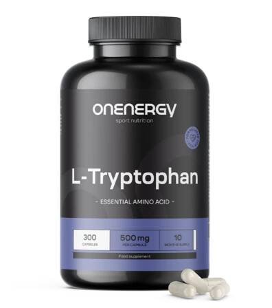 L-Tryptofan 500 mg, 300 kapslí