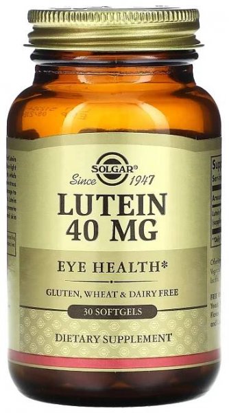Lutein, 40 mg, 30 Softgels