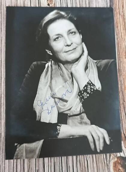 Marie DURNOVÁ - originální AUTOGRAM