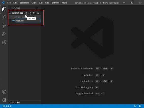 Instalace a konfigurace editoru Visual Studio Code pro vývoj v Go - Go on Azure | Microsoft Learn
