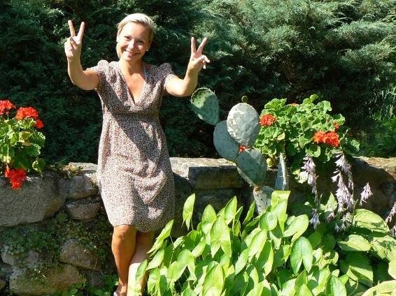 Petra Hobzová relaxuje na chalupě