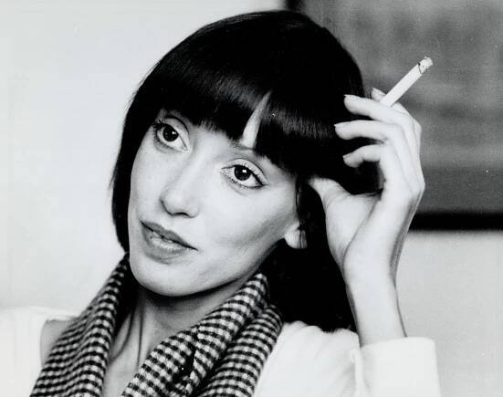 Image may contain Shelley Duvall Face Head Person Photography Portrait Adult and Smoke