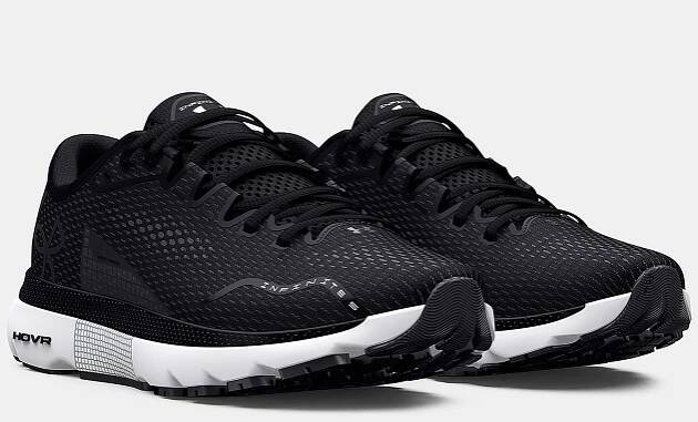boty Under Armour Hovr Infinite 5 - Black/White